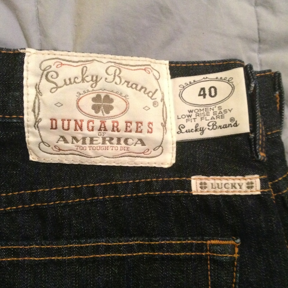 Lucky Brand Dungarees Blue Denim Jeans